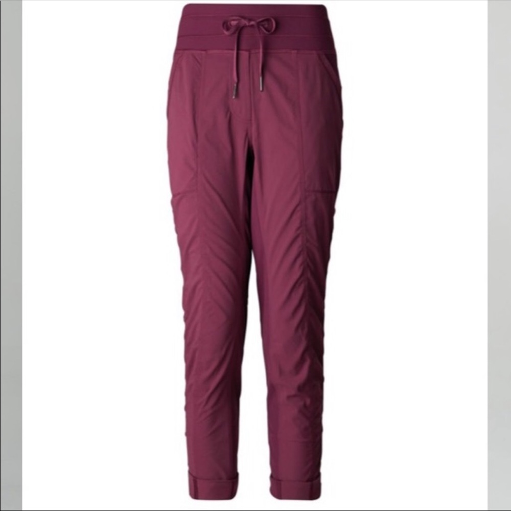 Lululemon Street to Studio Pants Red Grape